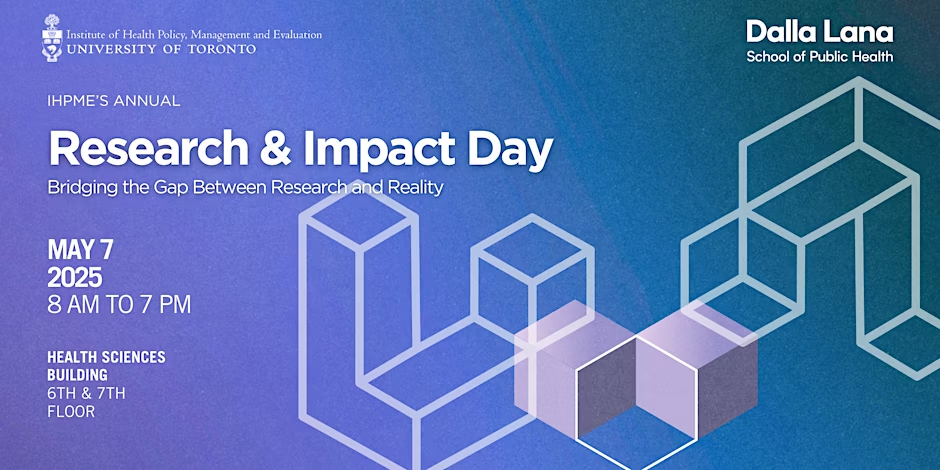 IHPME Research and Impact Day 2025 Logo