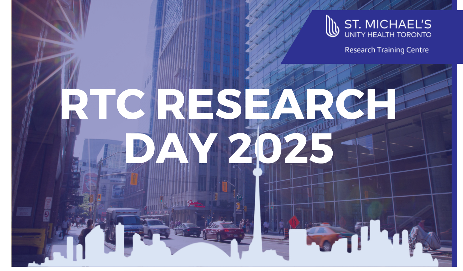Logo of RTC Research Day 2025 - Research Training Centre of St. Michael’s Hospital, Unity Health Toronto